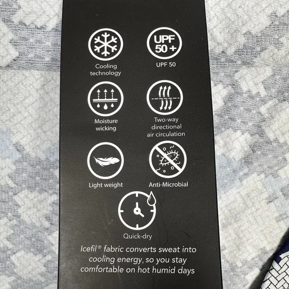 IBKUL 1/4 Zip Pullover Women Small Sonika Blue Navy UPF 50 Mesh Long Sleeve New - Picture 5 of 8